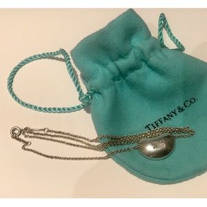 Tiffany Peretti large bean necklace
